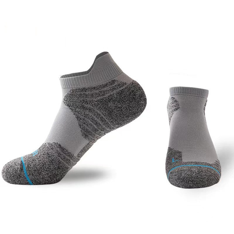 Men's Bottom Boat Socks Running Marathon Four Seasons Wear