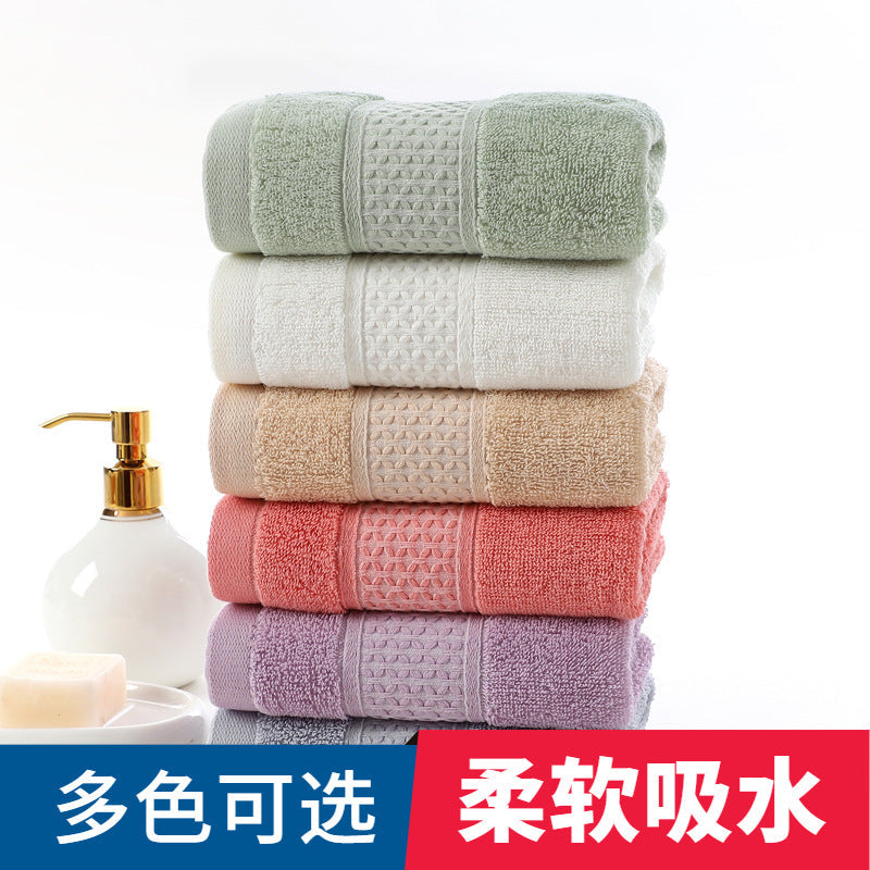 Premium Thick Cotton Embroidered Face Towel for Everyday Use