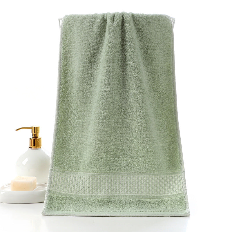Premium Thick Cotton Embroidered Face Towel for Everyday Use
