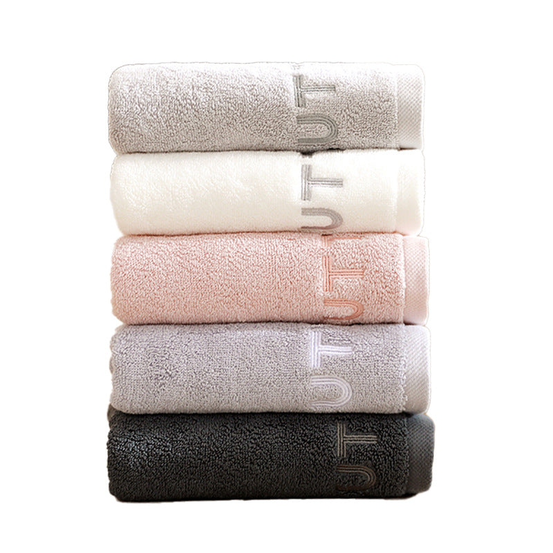 Premium Thick Cotton Face Towel Soft Absorbent Household Towel