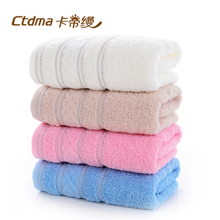 Premium Cotton Face Towel Soft Absorbent Embroidered Hand Towel