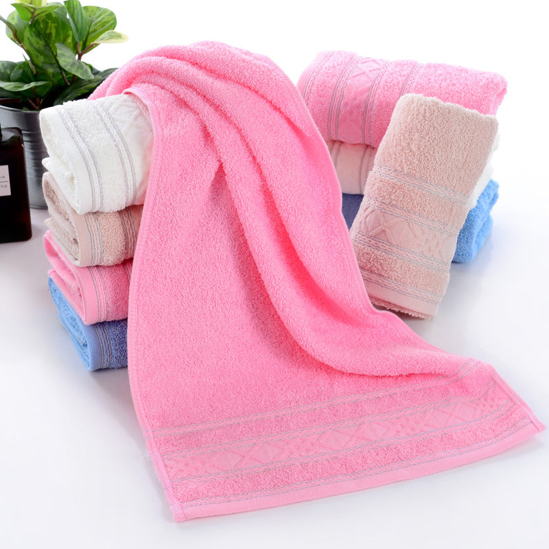 Premium Cotton Face Towel Soft Absorbent Embroidered Hand Towel
