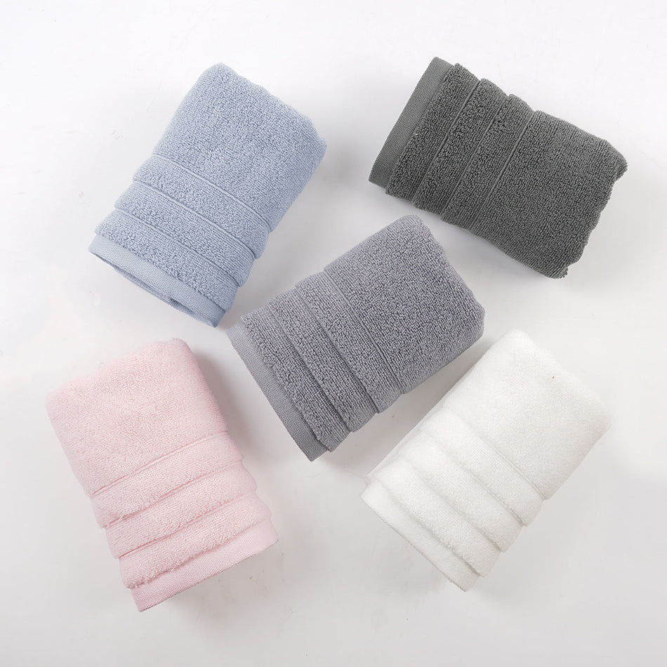 Class A Combed Cotton Face Towel Soft Absorbent Wash Towel