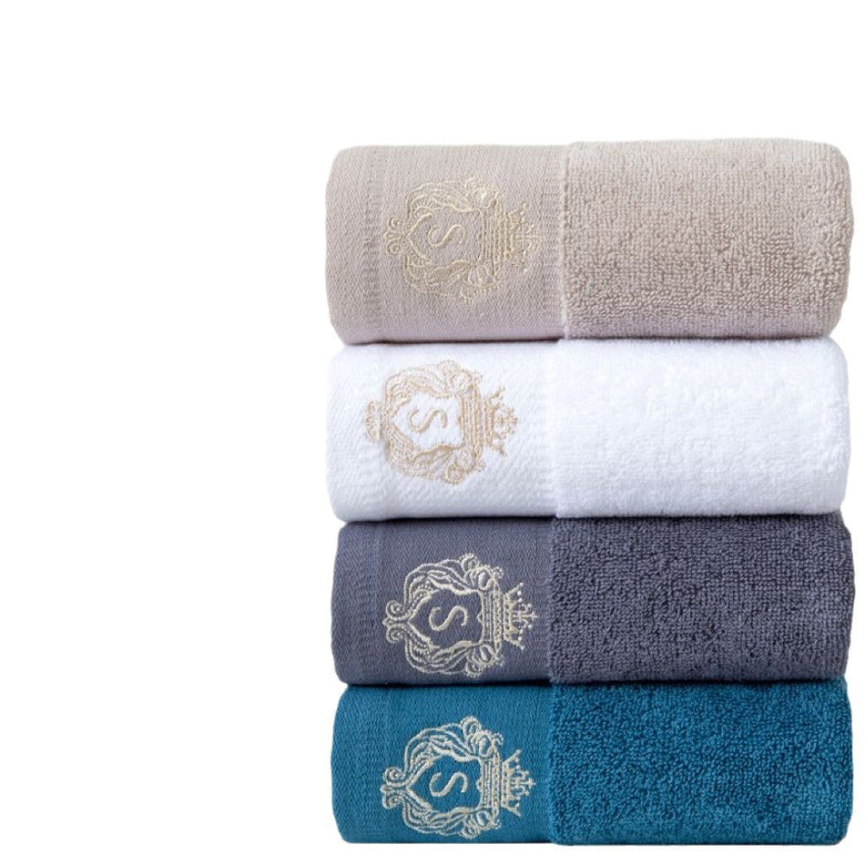 Hotel-Style Cotton Face Towel Soft Absorbent Household Towel