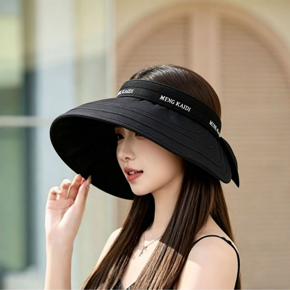 Women's Wide Brim UV Protection Sun Hat Korean Style Summer