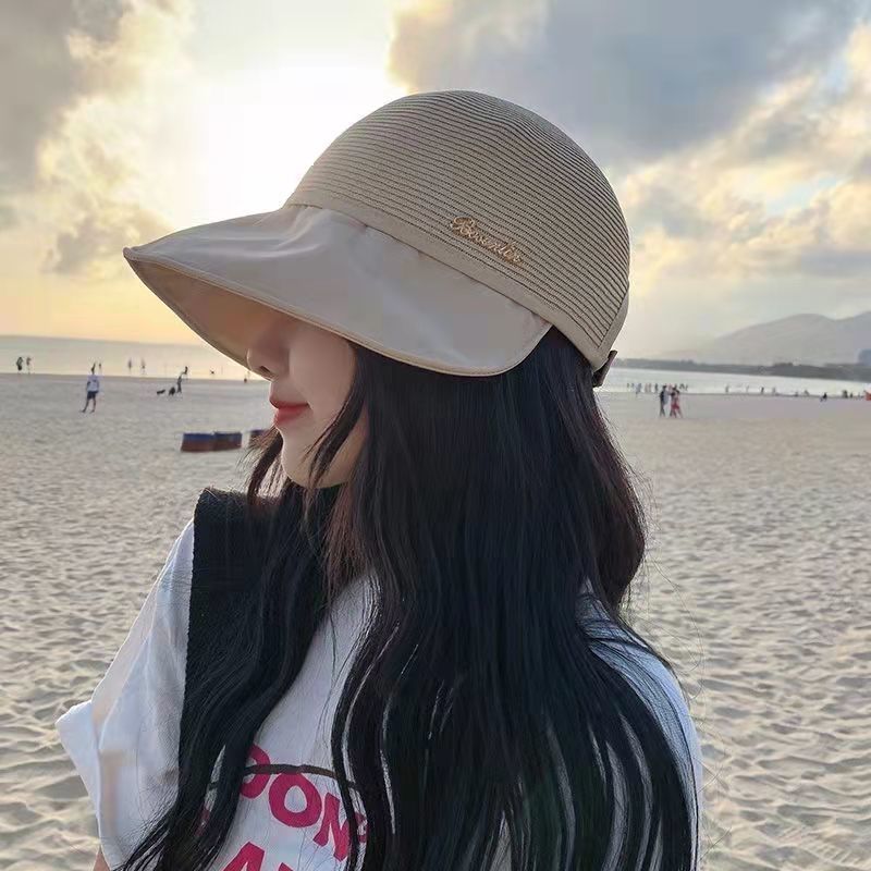 Women's Wide Brim UV Protection Baseball Cap Sun Cover Style
