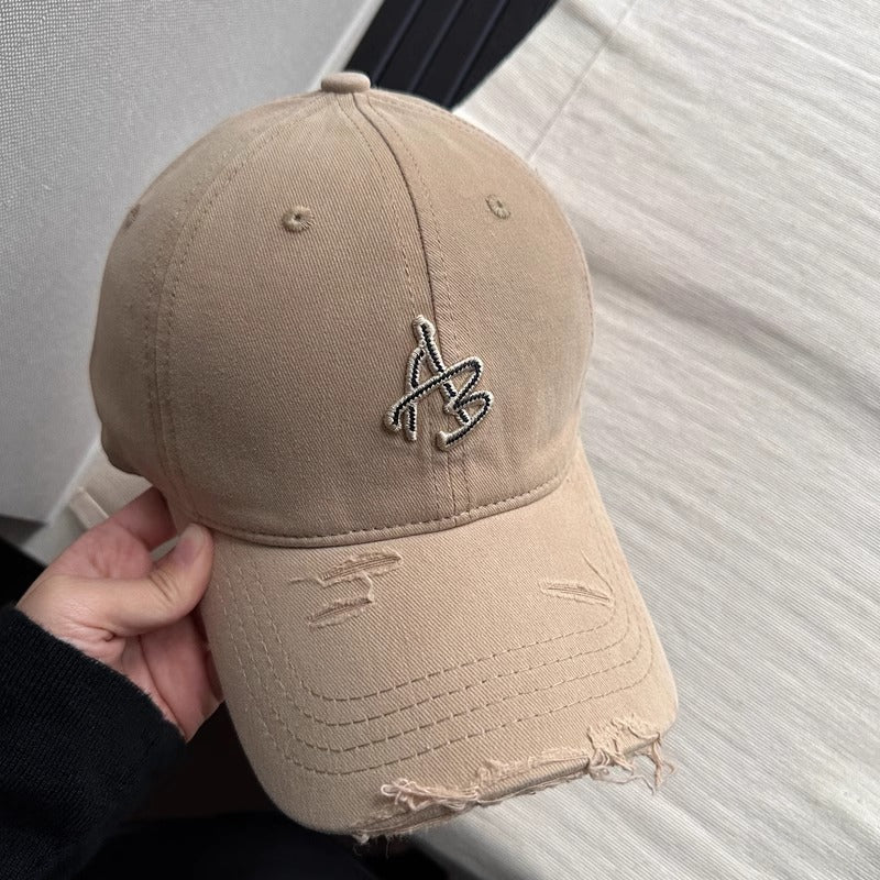 Unisex American Retro Duckbill Baseball Cap Soft Top Casual Hat