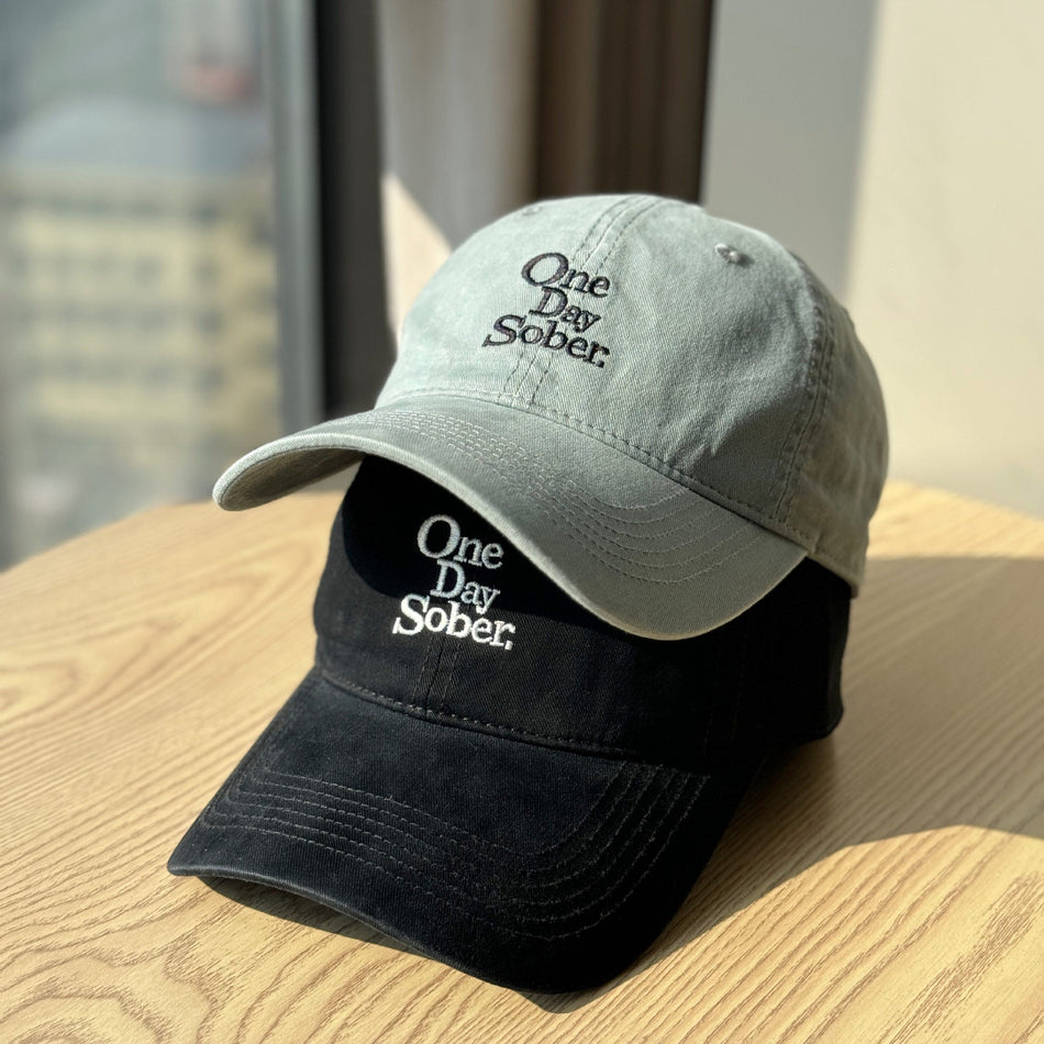 Women's Embroidered Baseball Cap Soft Brim Casual Wide Brim Hat