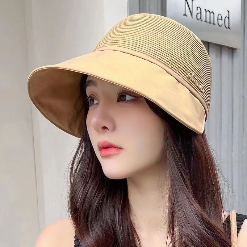Women's Wide Brim UV Protection Sun Visor Cap