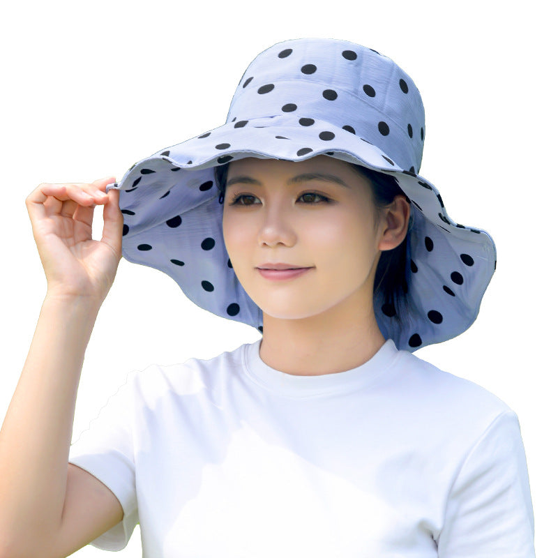Women's Wide Brim Fisherman Sun Hat for Outdoor Travel