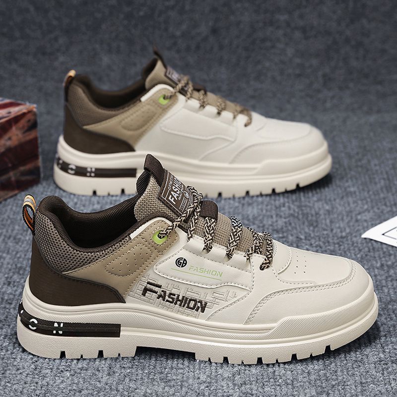 Men's Waterproof Height-Increasing Non-Slip Casual Work Sneakers