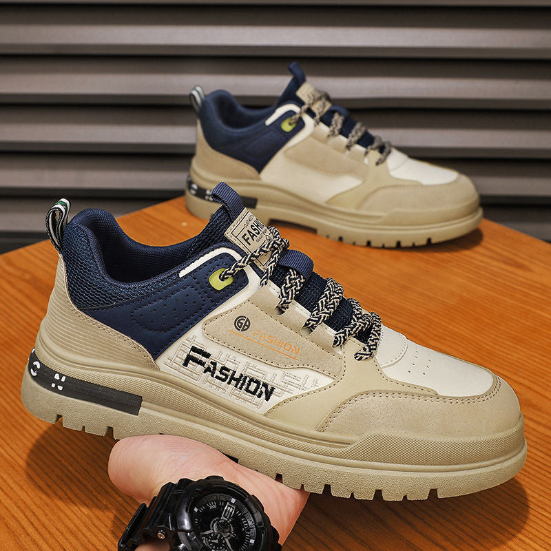 Men's Waterproof Height-Increasing Non-Slip Casual Work Sneakers