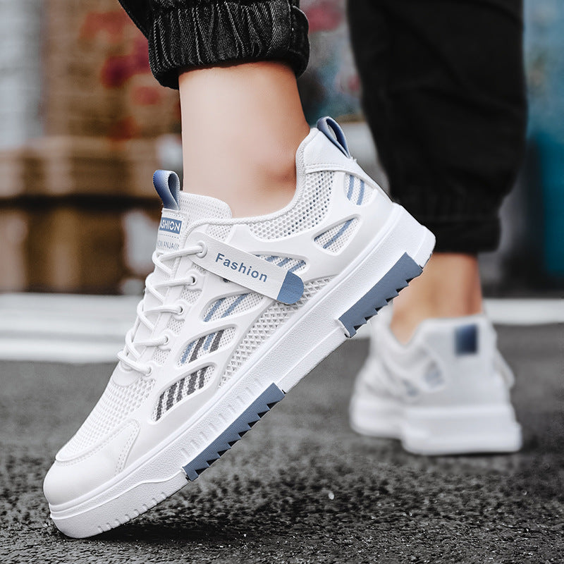 Men's Breathable Mesh Casual Sneakers Lightweight Soft Sole Shoes