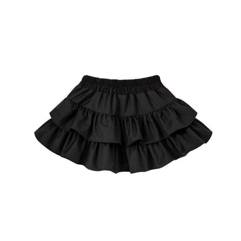 Girls' Bubble Hem Layered Tutu Skirt