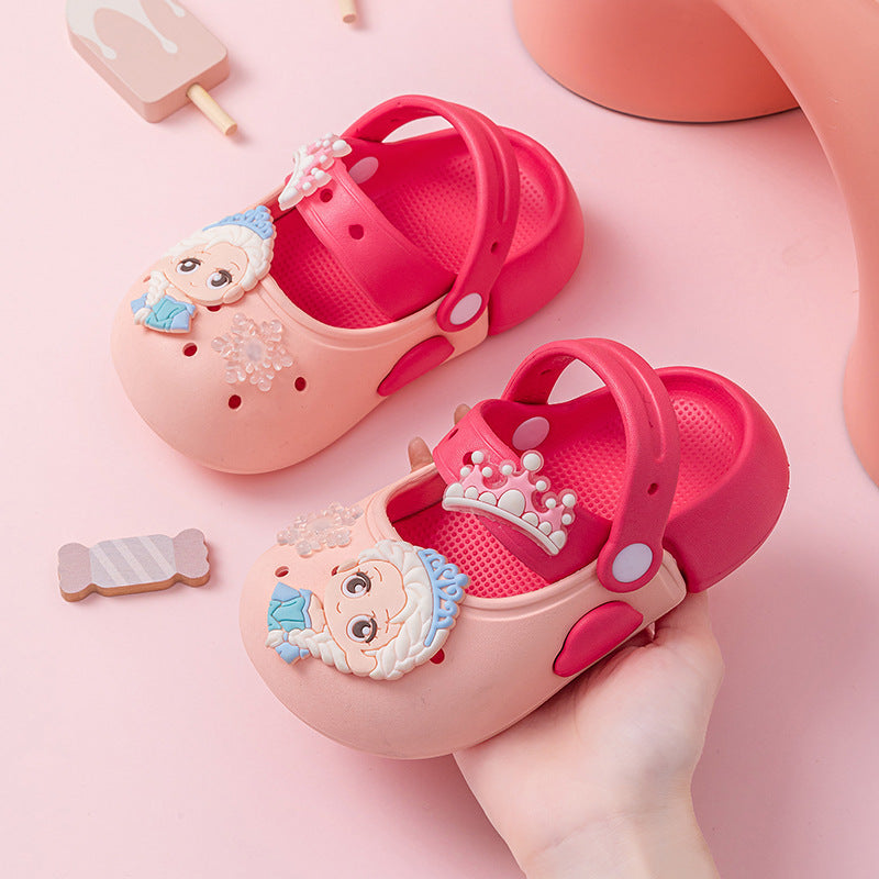 Girls' Cartoon Princess Soft Sole Summer Sandals