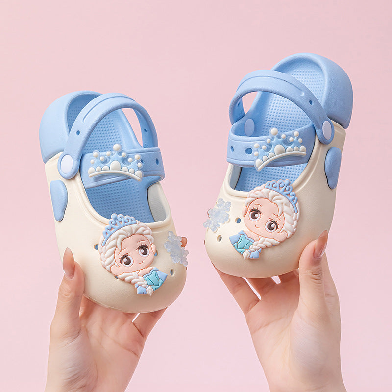 Girls' Cartoon Princess Soft Sole Summer Sandals