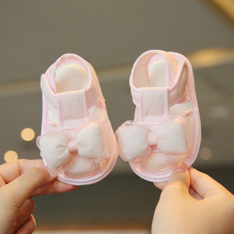 Baby Girls' Soft Sole Princess Summer Sandals