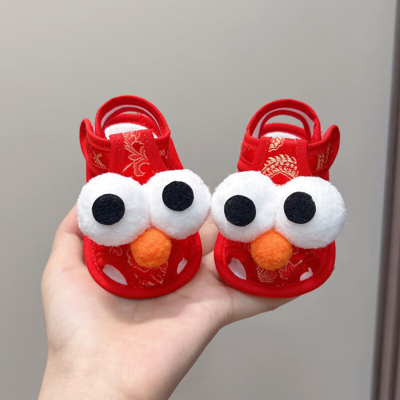 Baby Red Soft Sole Summer Sandals for Boys & Girls