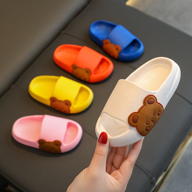 Kids' Breathable Cartoon Soft Sole Sandals & Slippers