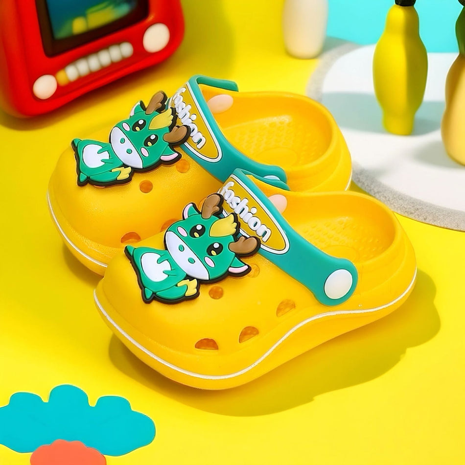 Kids' Cartoon Non-Slip Summer Clog Slippers