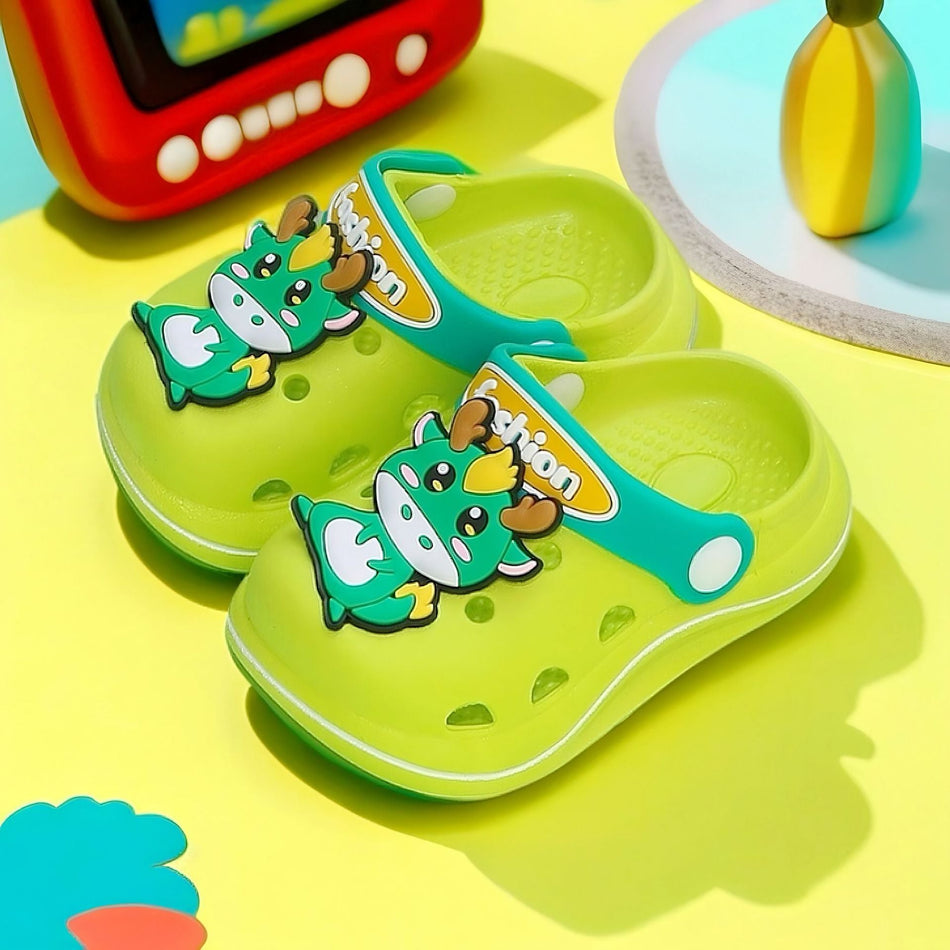 Kids' Cartoon Non-Slip Summer Clog Slippers