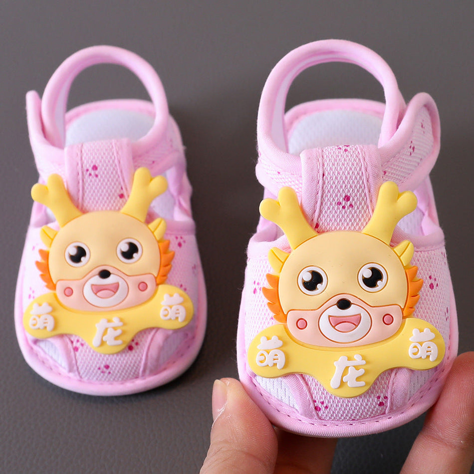 Baby Soft Sole Breathable Velcro Summer Shoes