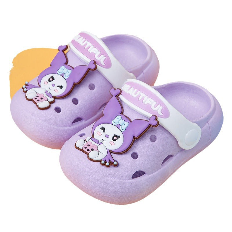 Kids' Cartoon Non-Slip Breathable Summer Clogs