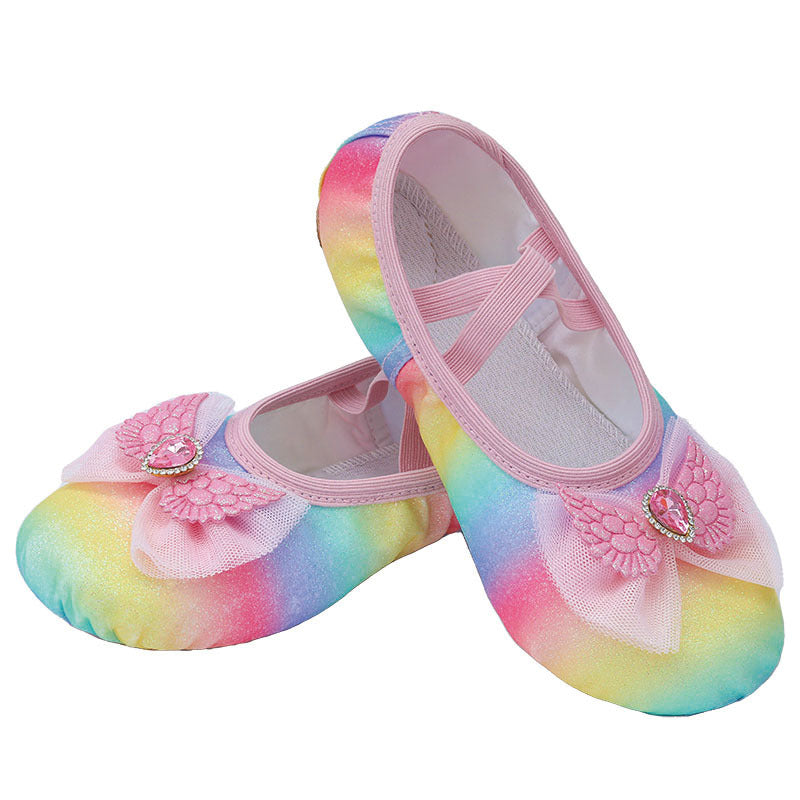 Girls' Ballet Cat Paw Soft Sole Dance Shoes