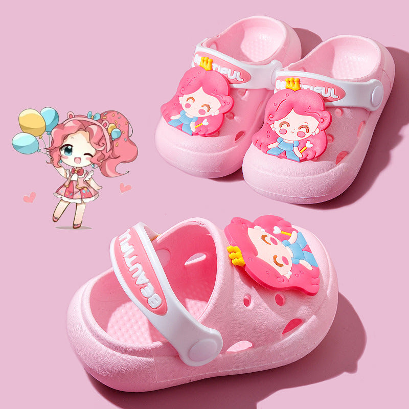 Kids' Cartoon Beach Clog Sandals