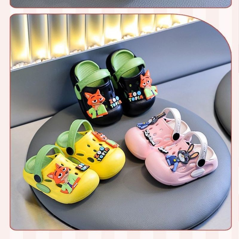 Kids' EVA Cartoon Dual-Use Clog Sandals