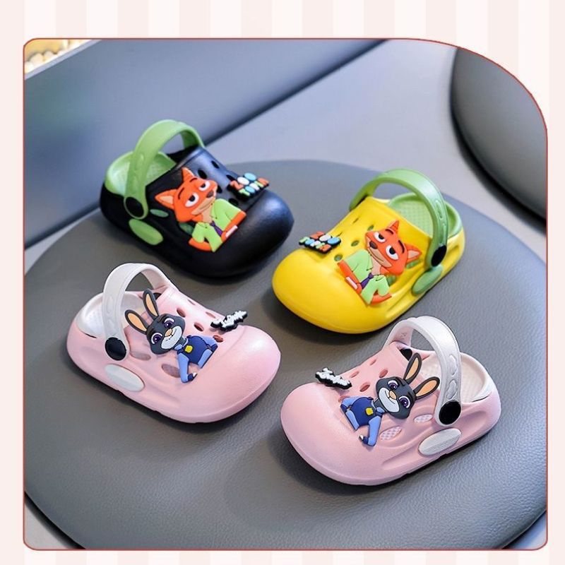 Kids' EVA Cartoon Dual-Use Clog Sandals