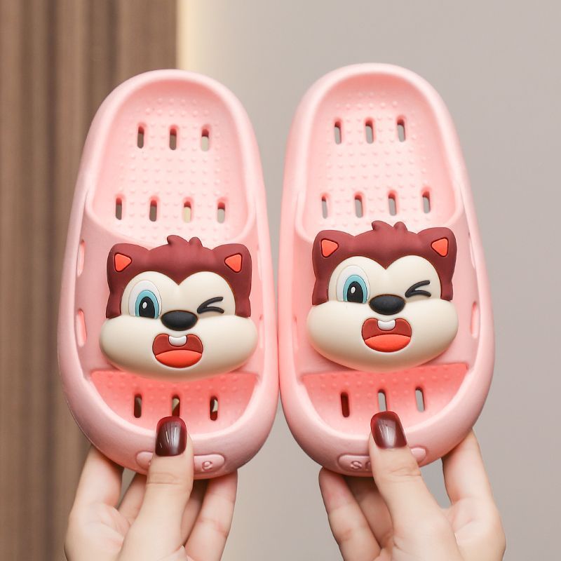 Kids Quick-Dry Non-Slip Bathroom Slippers with Soft Sole