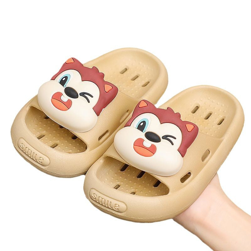 Kids Quick-Dry Non-Slip Bathroom Slippers with Soft Sole