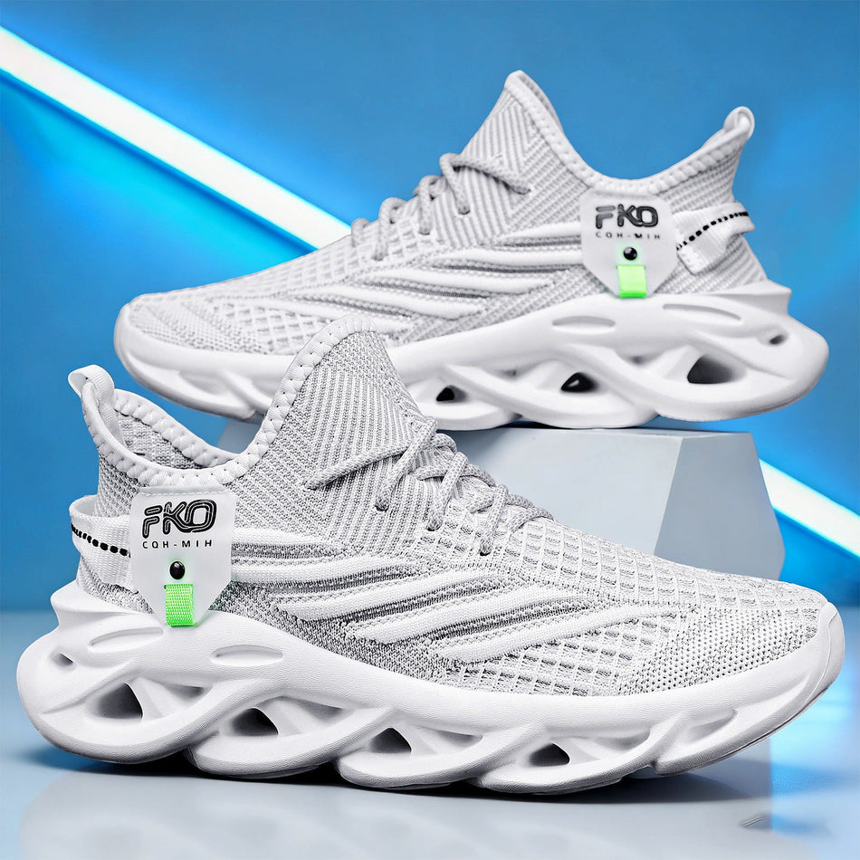 Unisex Mesh Breathable Running Shoes Soft Sole Lightweight Sports