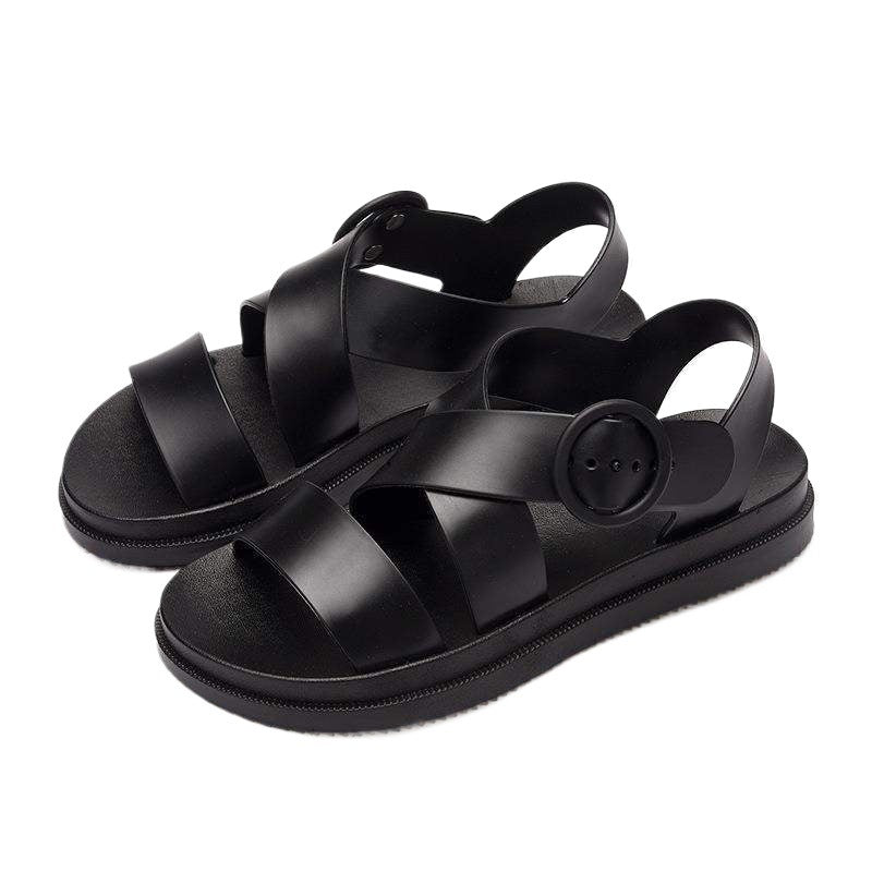 Women's Korean Style Roman Flat Beach Sandals