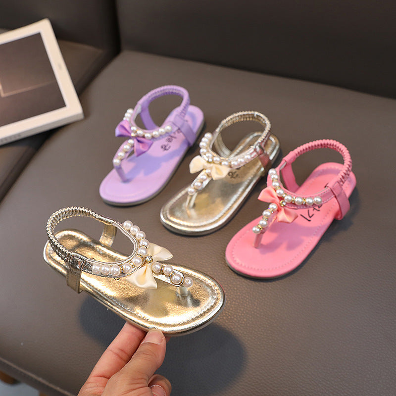 Girls' Cute Princess Flip-Flop Sandals