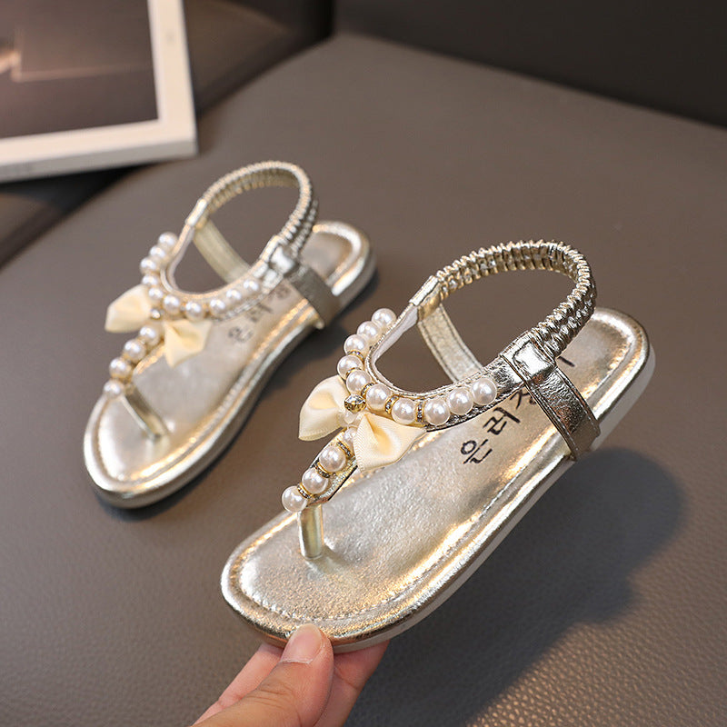 Girls' Cute Princess Flip-Flop Sandals