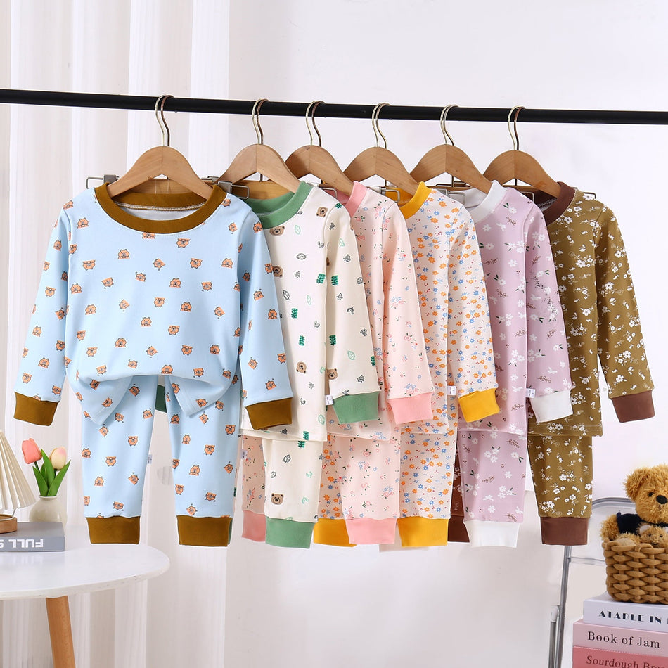 Kids' Premium Thermal Cotton Pajama & Loungewear Set