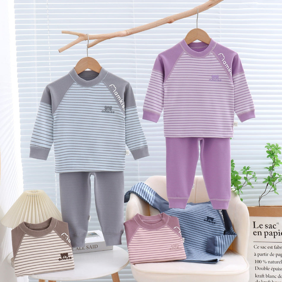 Kids' Seamless Thermal Base Layer Underwear Set
