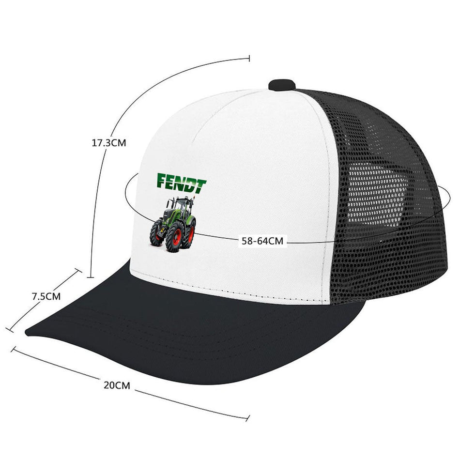 FENDT Green Tractor Farming Graphic Unisex Adjustable Hat