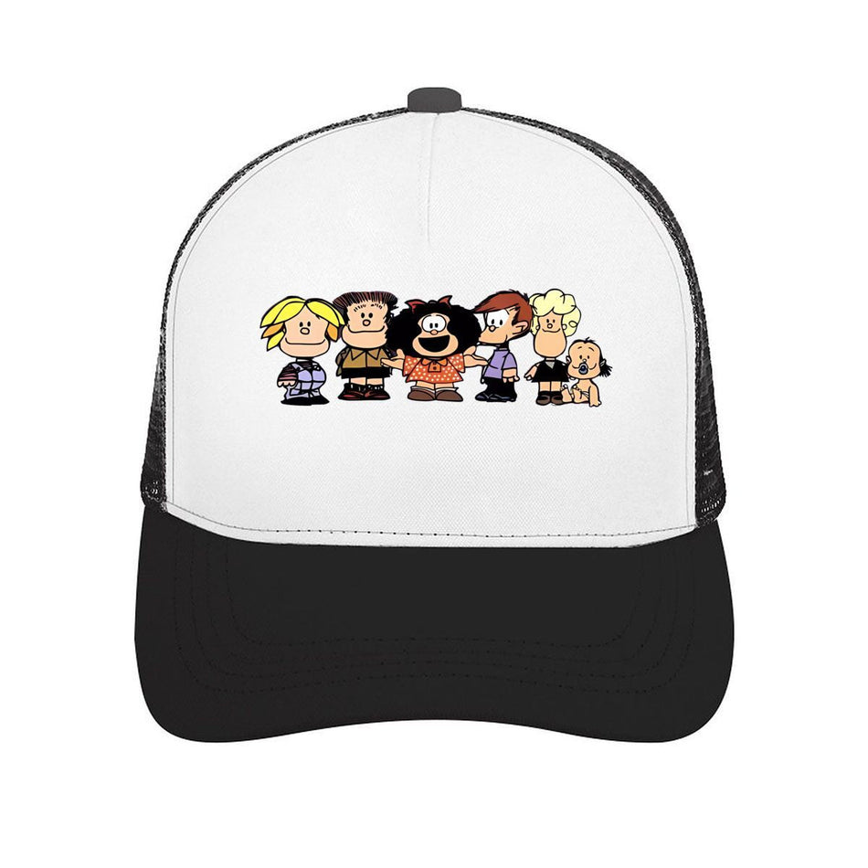 Mafalda And Friends Cartoon Group Unisex Adjustable Fit Hat