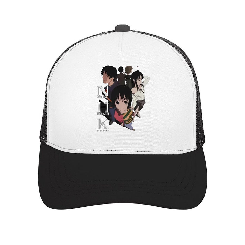 NHK Niihon Hikikomori Kyokai Anime Art Baseball Cap