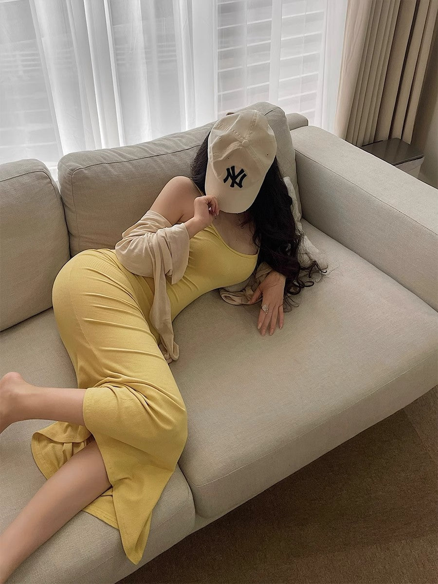 Women's Slim Fit Mermaid Midi Dress