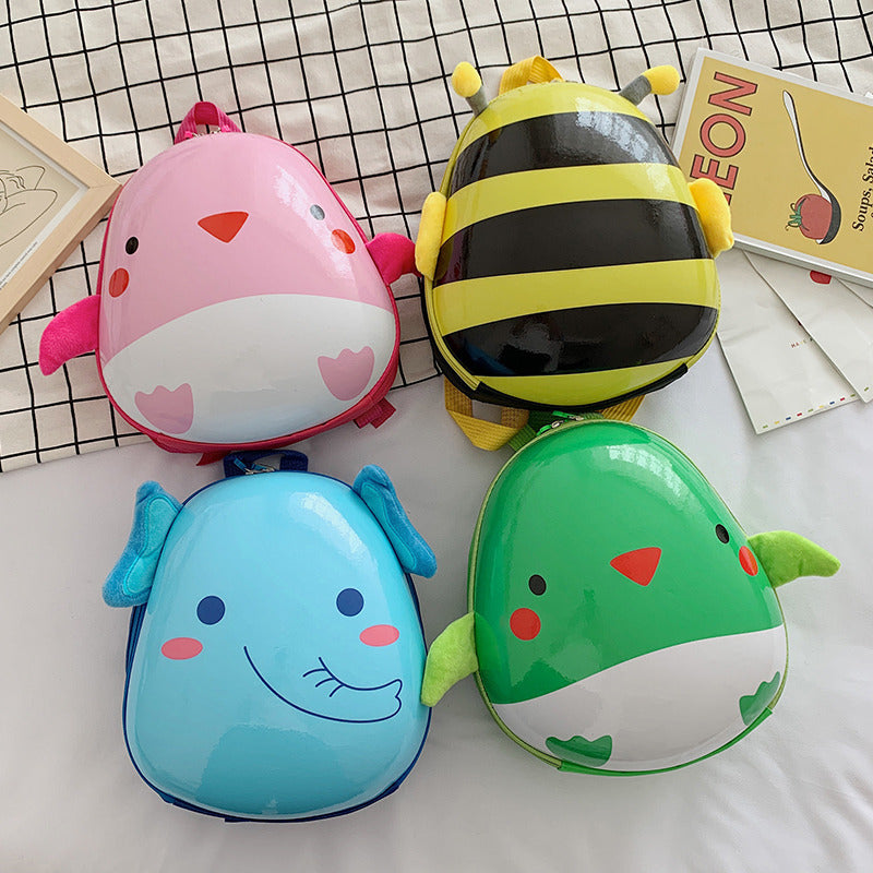 Cartoon Animal Eggshell Kids Kindergarten Backpack