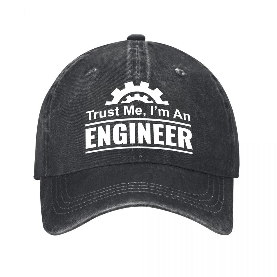 Trust Me Im An Engineer Gear Design Washed Baseball Cap