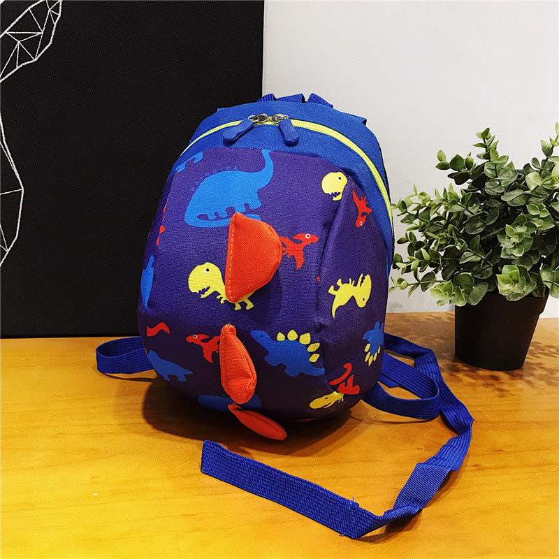Cute Dinosaur Kids Anti-Lost Kindergarten Backpack