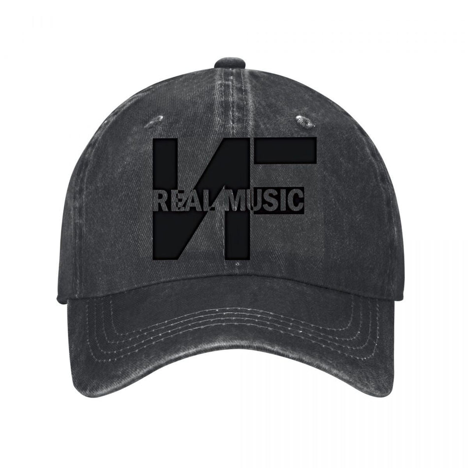 NF Real Music Logo Graphic Unisex Casual Baseball Cap