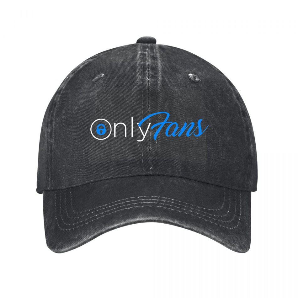Fans Lock Icon Design Unisex Casual Baseball Cap