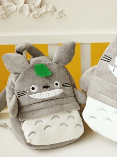 Cartoon Plush Character Kids Kindergarten Backpack