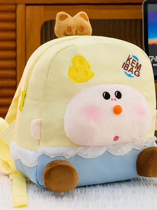 Cute Plush Fruit Tree Backpack for Girls